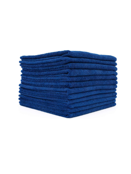 NAVY BLUE MICROFIBER CLEANING CLOTH