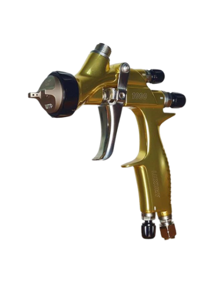 WTP: CLEAR SERIES HVLP 1.3 SPRAY GUN W/REGULATOR, CASE, TOOLS AND 600ML/22 OZ. CUP (280/300MM PATTERN)