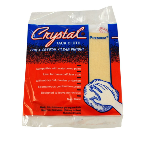 Crystal Clear Tack Cloths, 12-Pack, Cry-Regular – 66 Auto Color